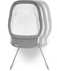Дитяче ліжечко 3 в 1 Lionelo Malin GREY STONE